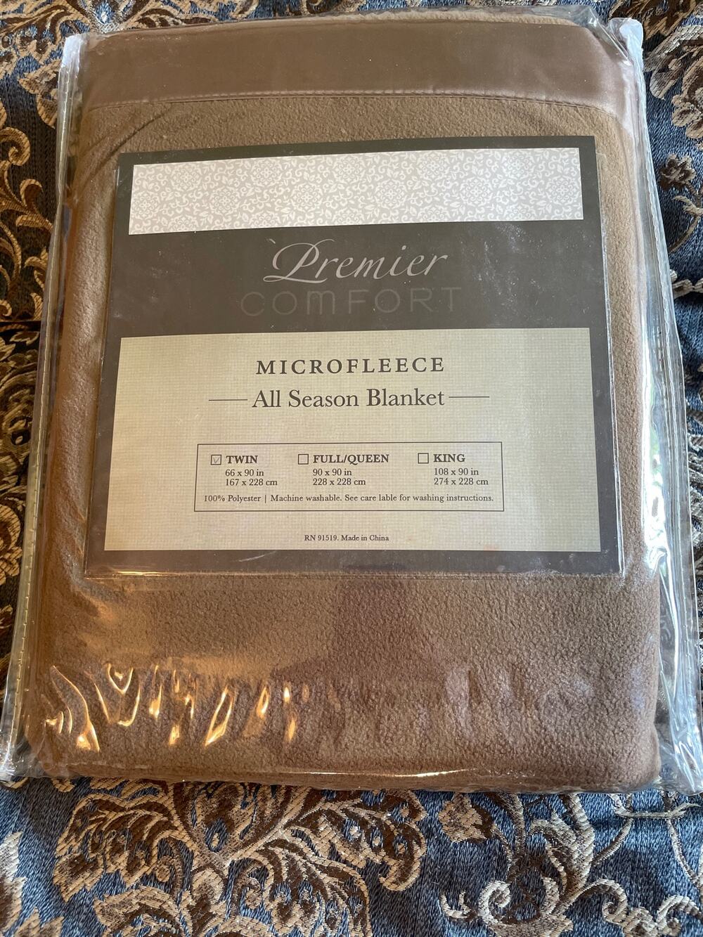 Premier Comfort micro fleece blanket twin